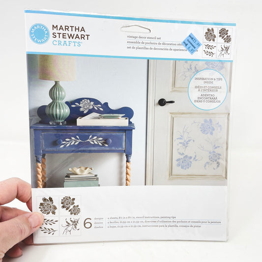 Martha Stewart Layering Modern Suzani Stencil