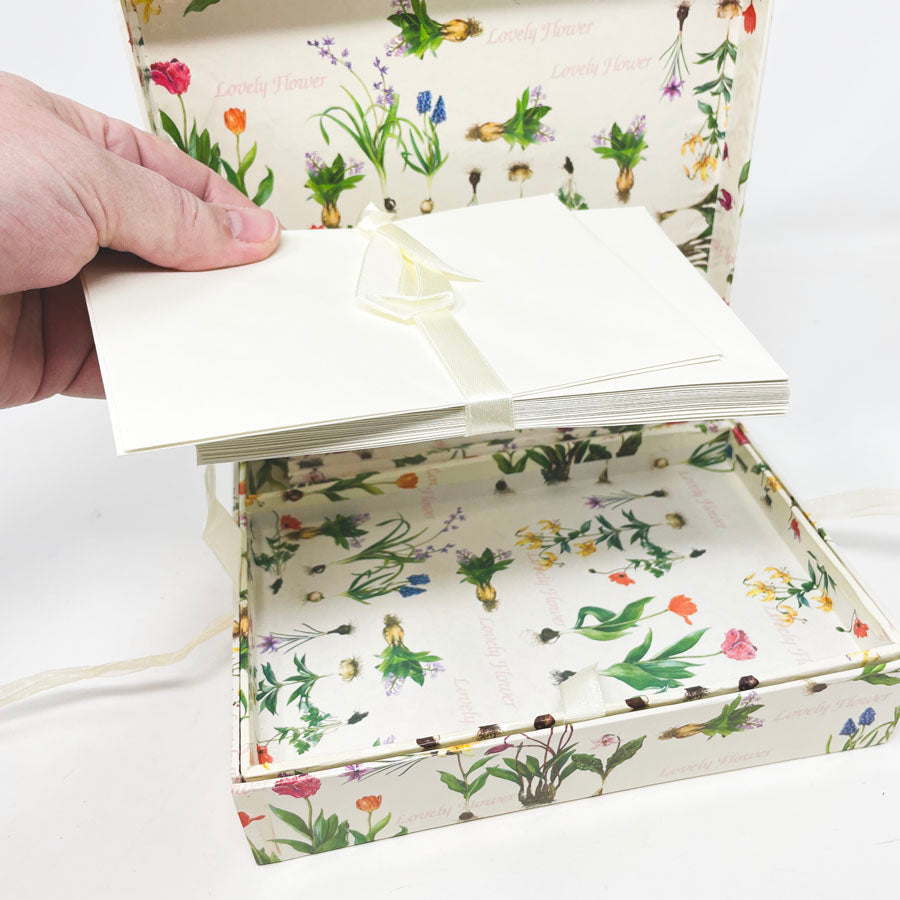 Spring Bulbs Stationery Box Set