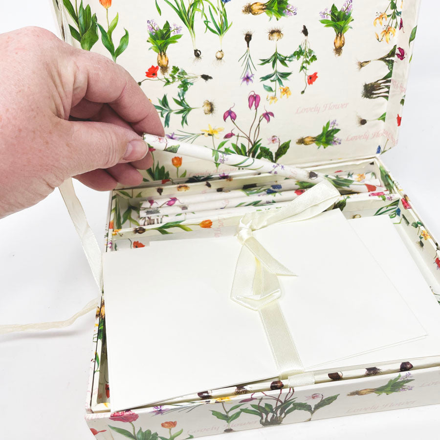 Spring Bulbs Stationery Box Set