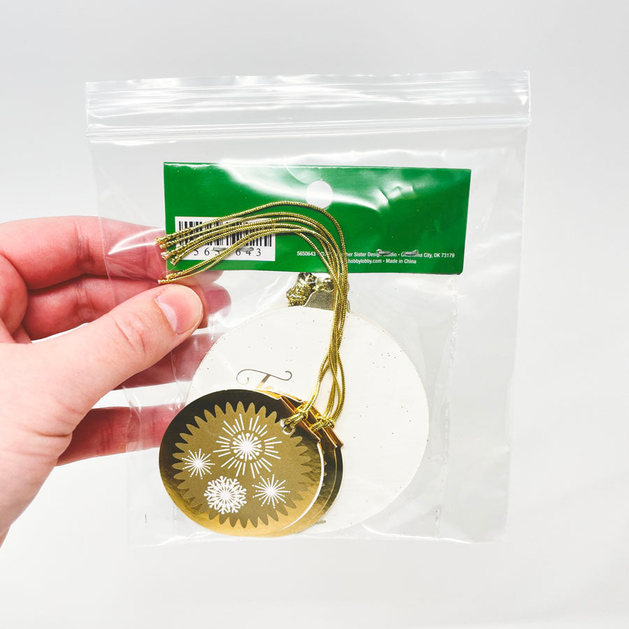 Christmas Party Gift Tags by Brother Sister Design Studio