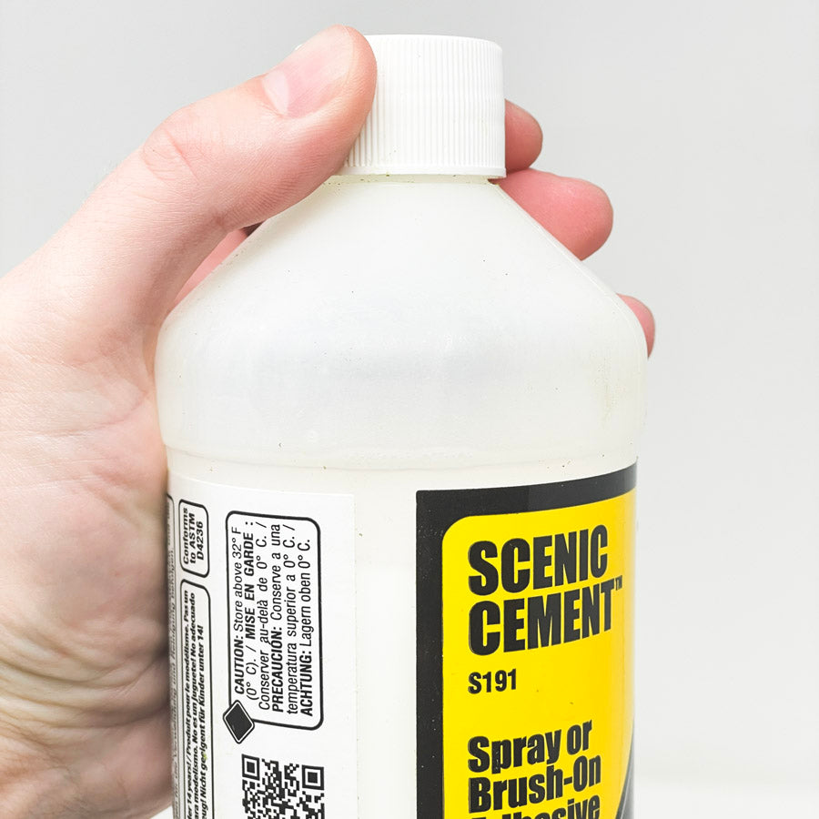Scenic Cement Spray or Brush-on Adhesive