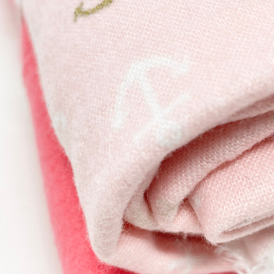 Pinky Flannel Fabric Remnants