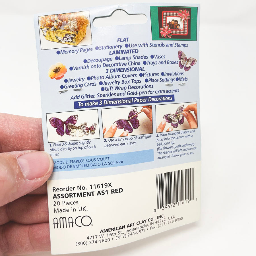 Amaco Country Garden Paper Shapes