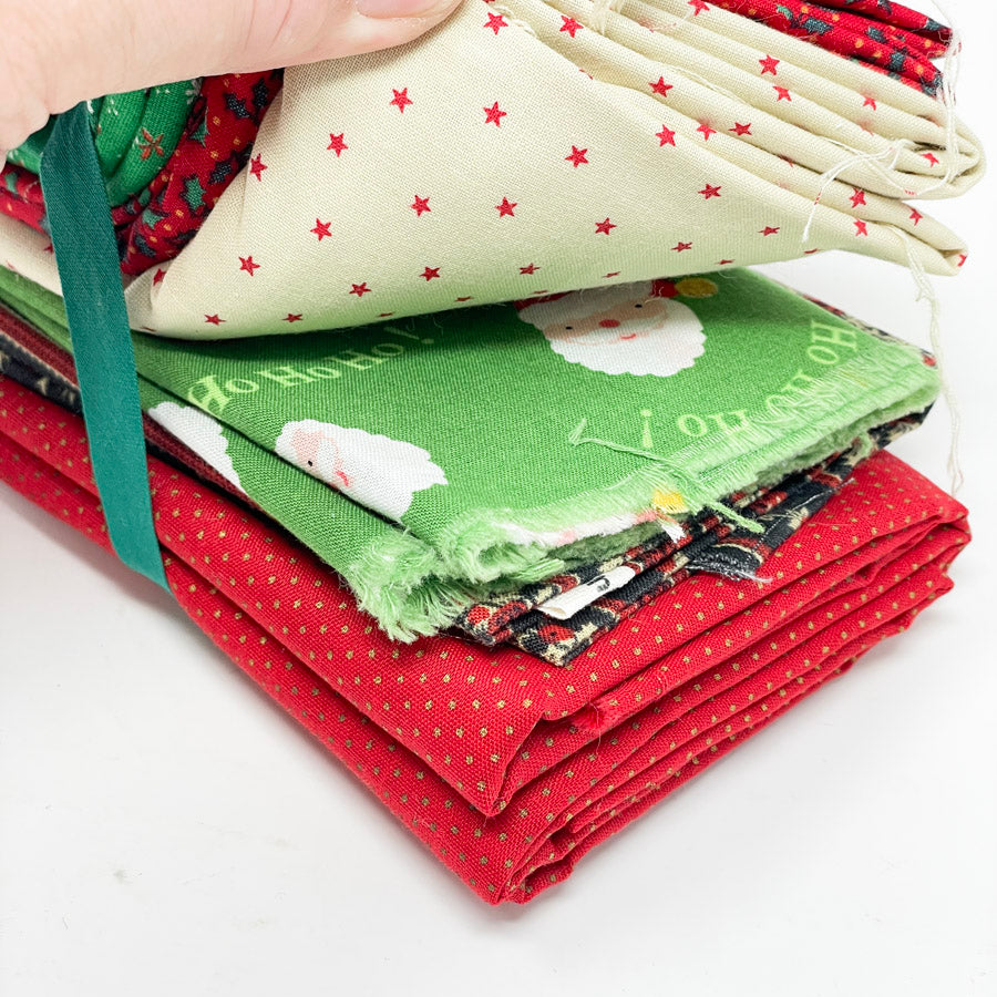 Fabric Bundle - Christmas - Asst. Sizes