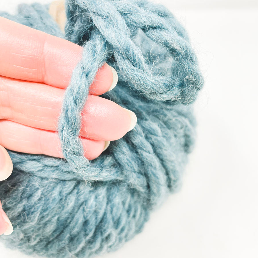 Bulky Teal Yarn