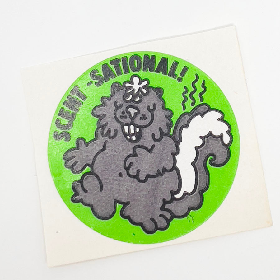 Individual 1980s Trend Scratch & Sniff Stinky Stickers (1)