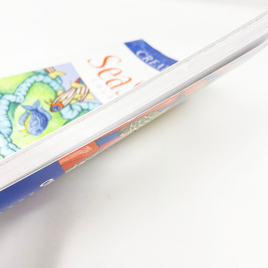 Sea Scapes Coloring Book by Creative Haven
