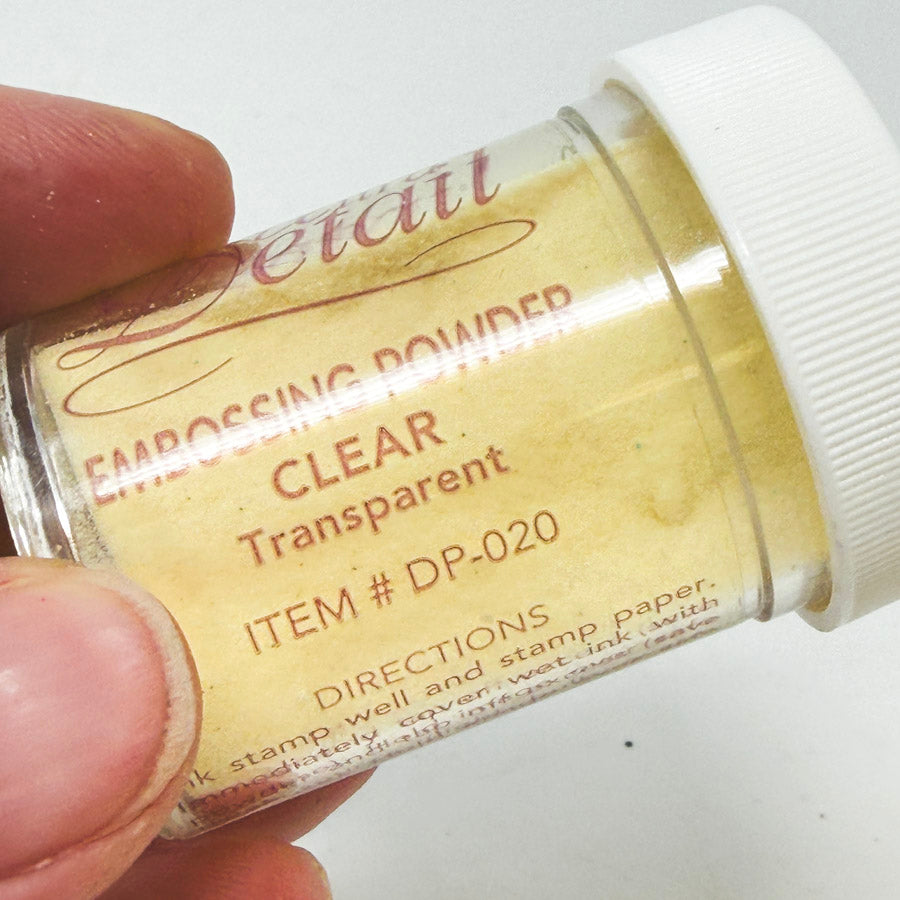 Ultra Detail Clear Embossing Powder