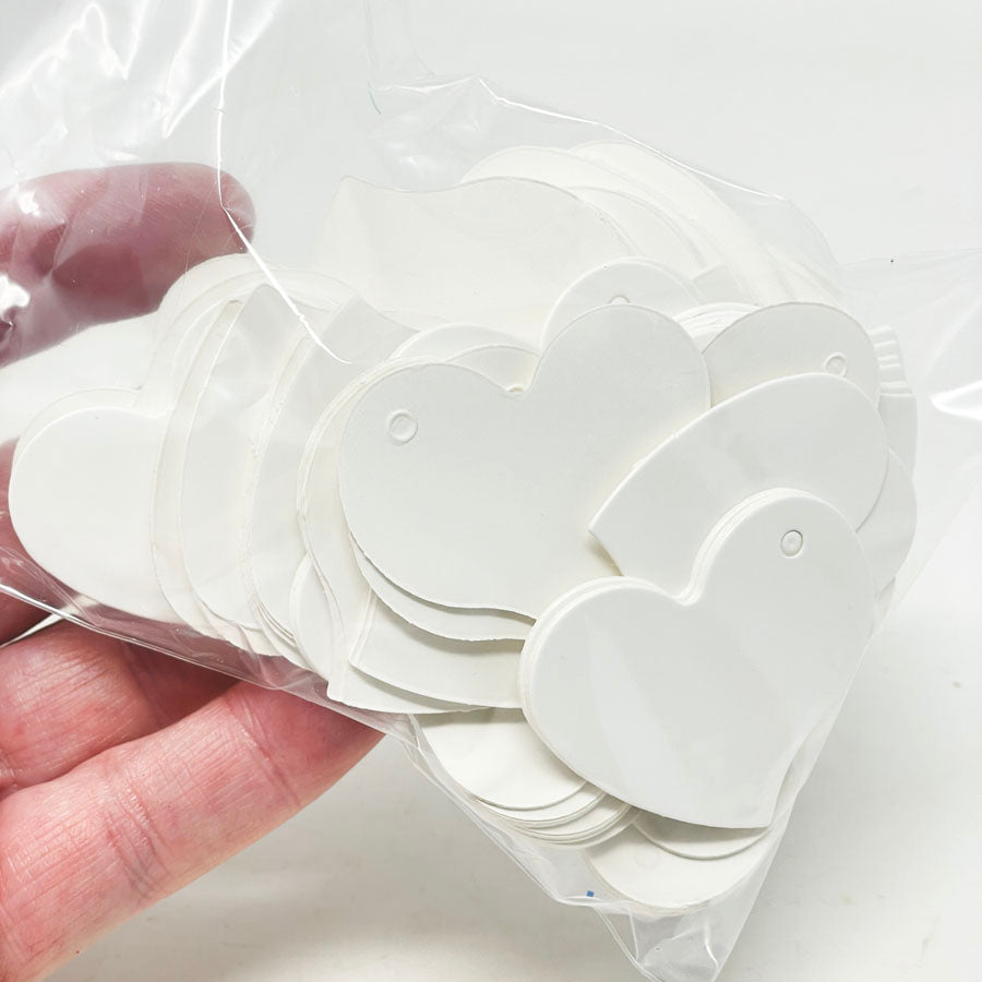 Cardstock Paper Hearts for Garland - Pick a Pack