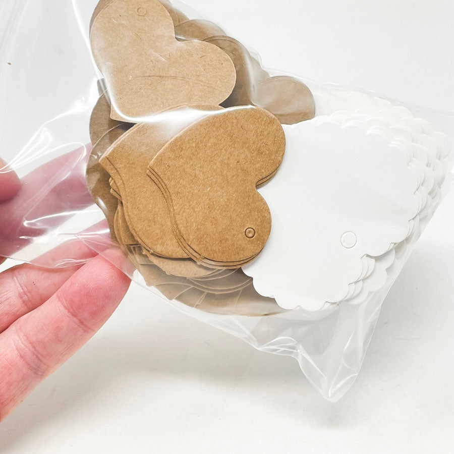 Cardstock Paper Hearts for Garland - Pick a Pack