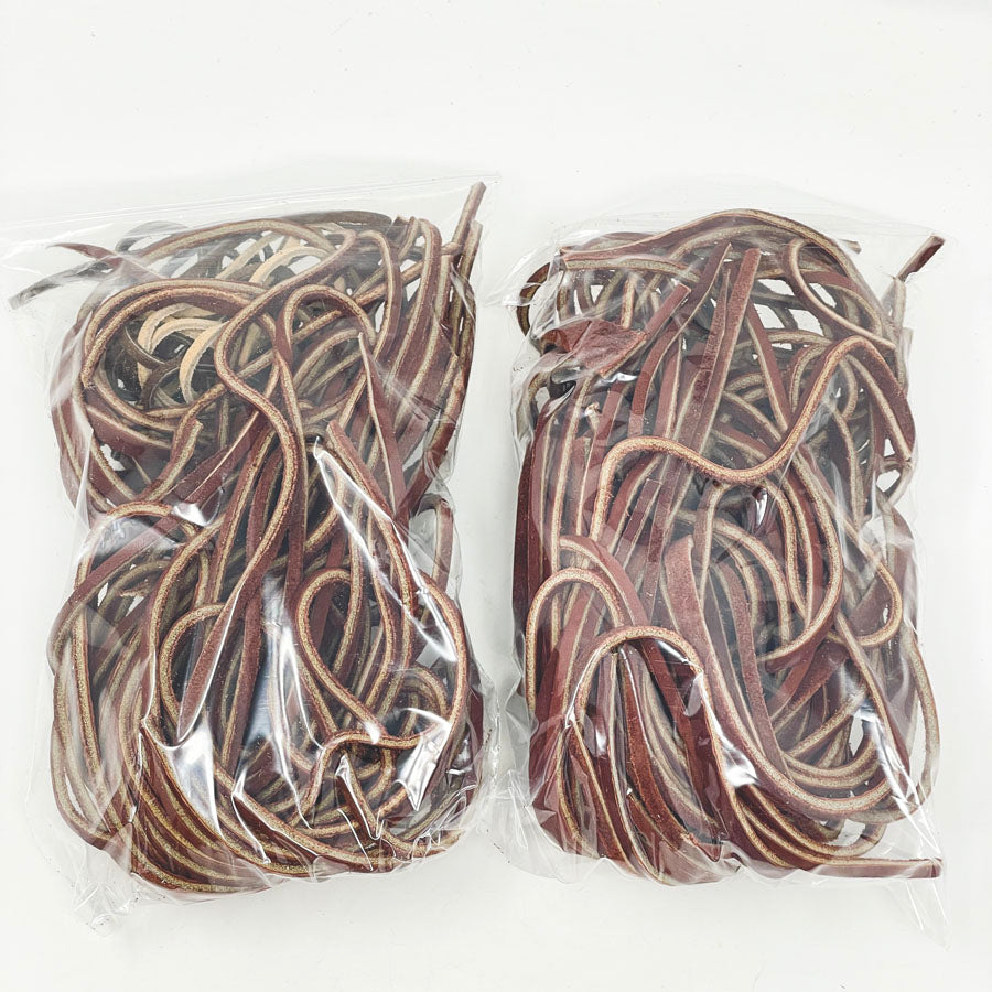 Large Bundles of Leather Laces