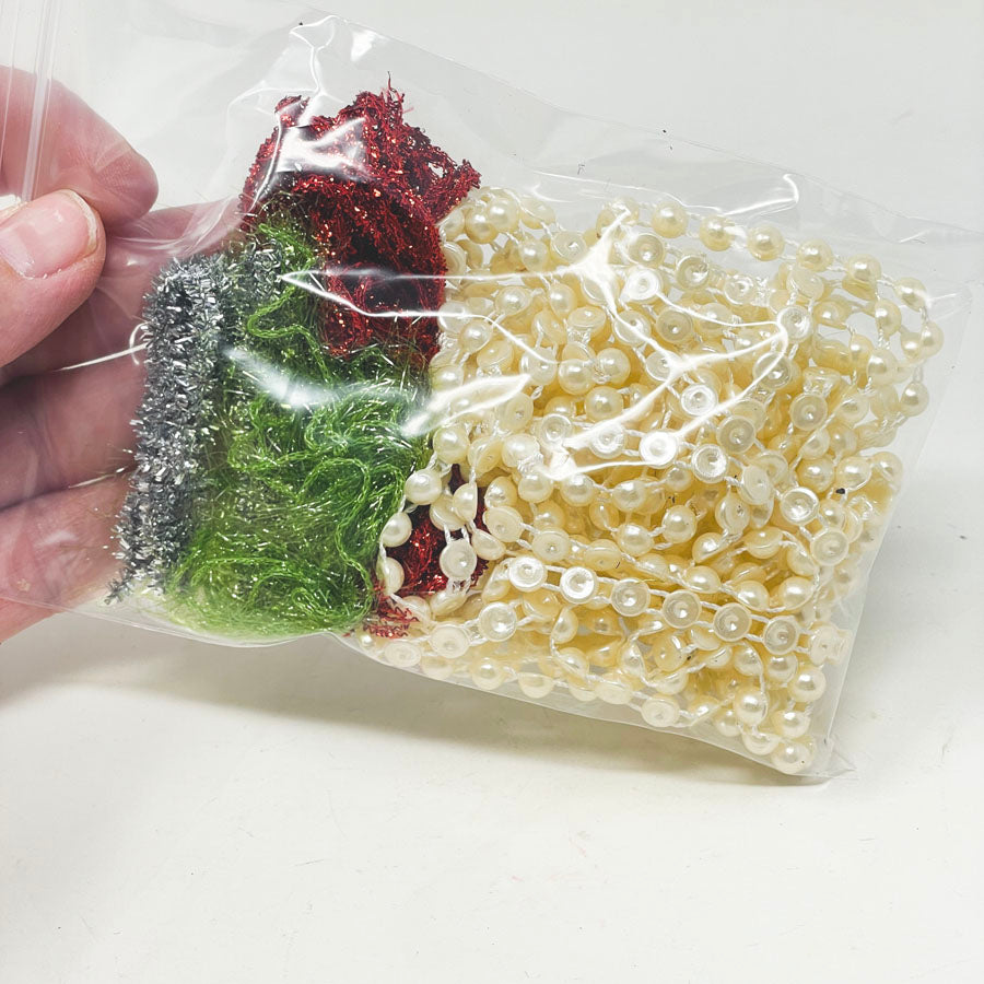 Fancy Trims and Fibers - Plastic Pearl
