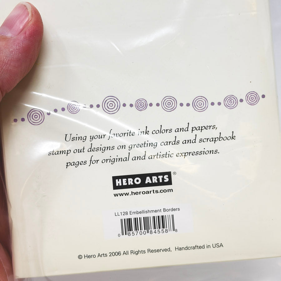 Hero Arts Embellishment Borders Stamp Set