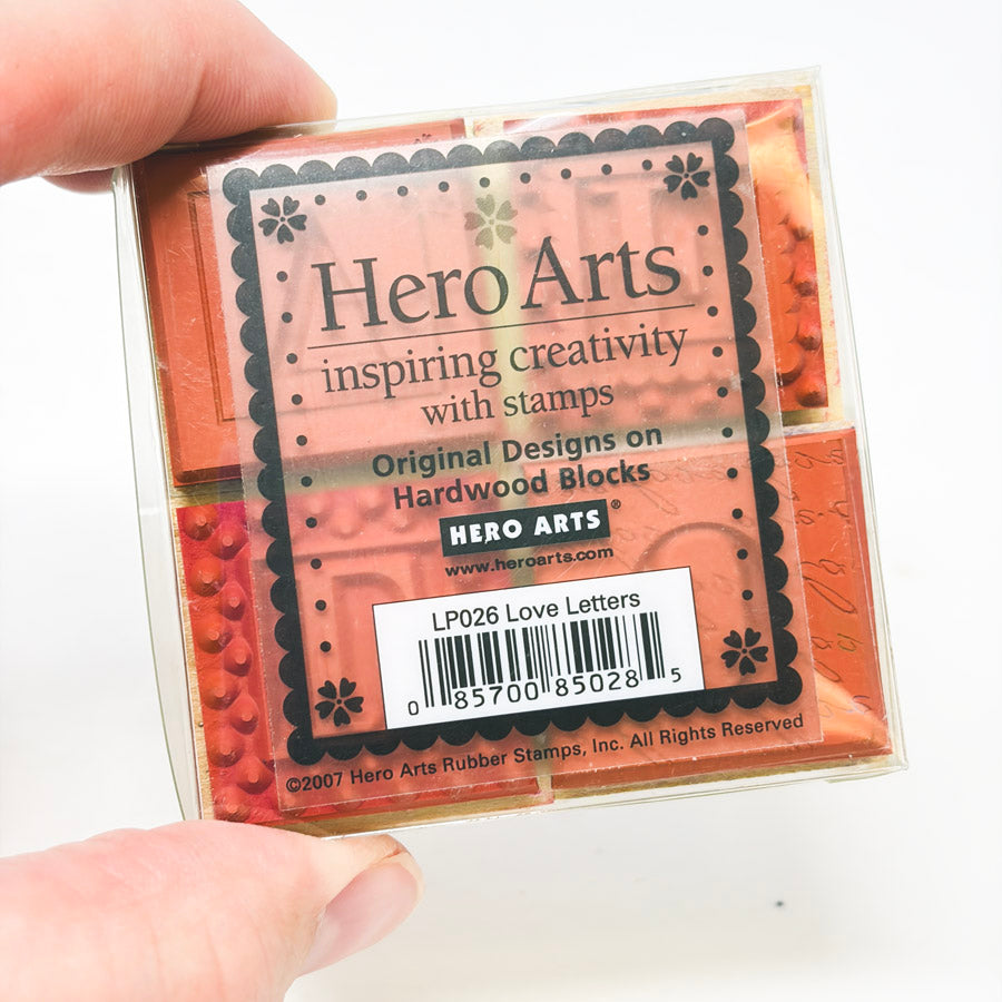 Hero Arts Love Letters Stamp Set