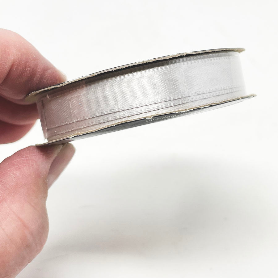 Light Gray Satin Ribbon