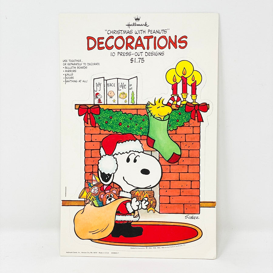 Vintage Hallmark “Christmas with Peanuts“ Decoration Bundle