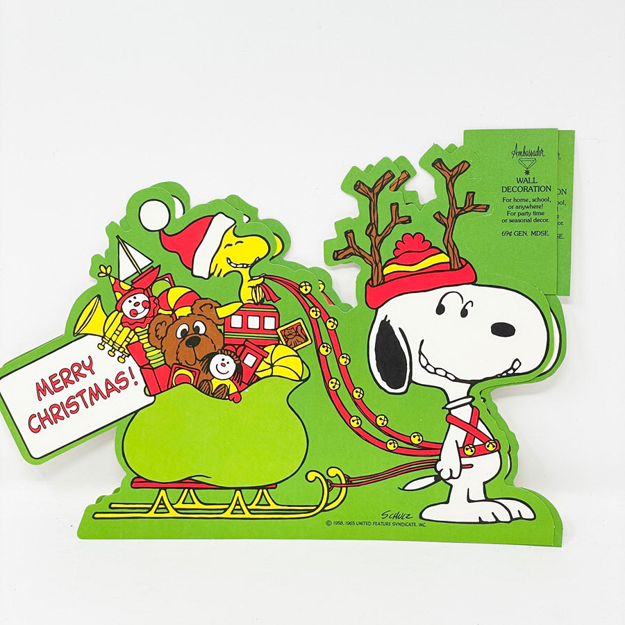 Vintage Hallmark “Christmas with Peanuts“ Decoration Bundle