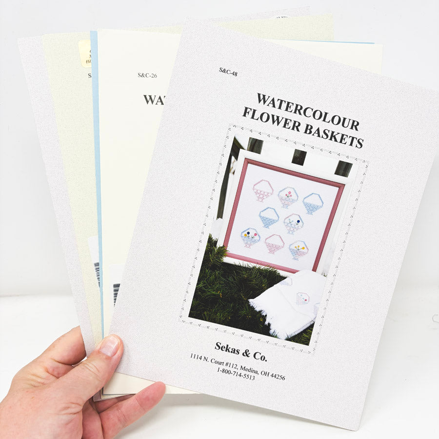 Spring Watercolor Cross Stitch Patterns – Sekas & Co.