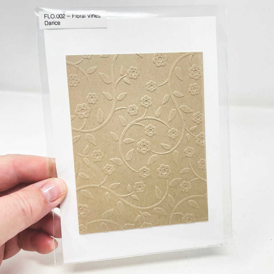 Floral Vines - Darice Embossing Folder