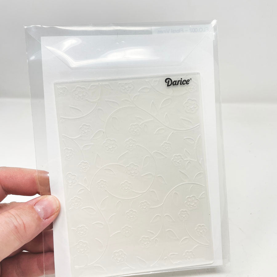 Floral Vines - Darice Embossing Folder