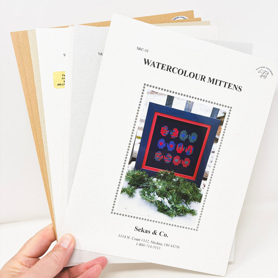 Winter Watercolor Cross Stitch Patterns – Sekas & Co.