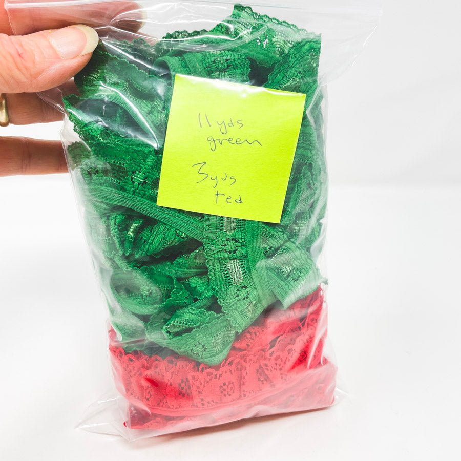Red & Green Lace Bundle