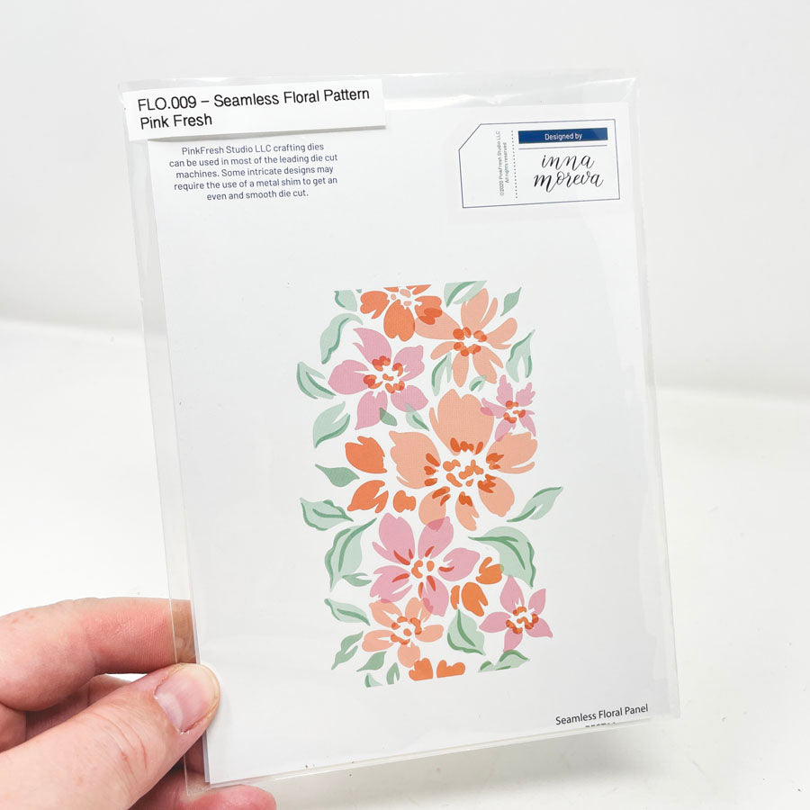 Seamless Floral Pattern – PinkFresh Studio Layering Stencil Set