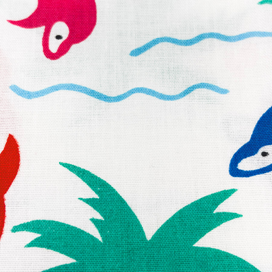 1.5 Yds x 42" Tropical Cotton Fabric