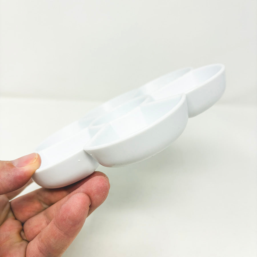 Plastic Flower Palette 7 Well