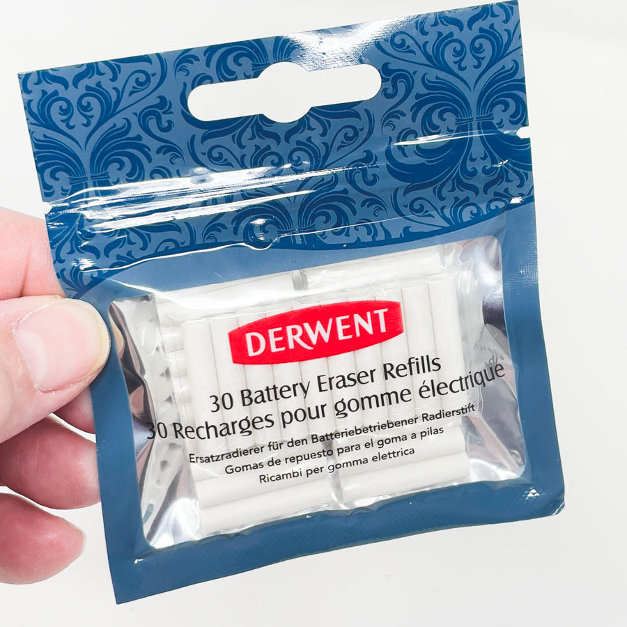 Derwent 30 Battery Eraser Refill Pack