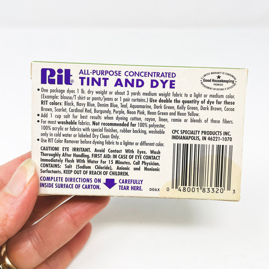 Rit Tint & Dye - Kelly Green