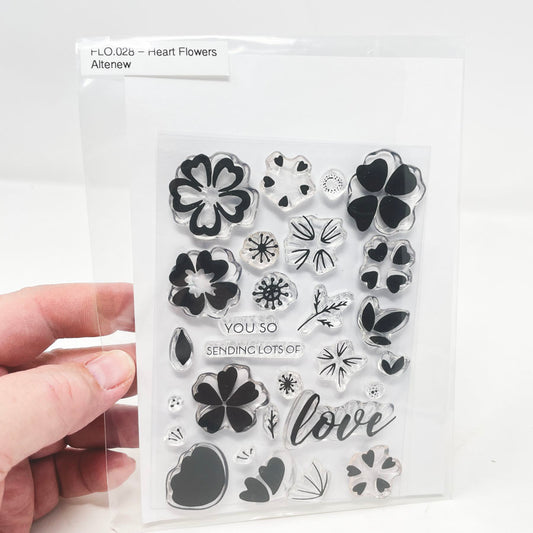 Heart Flowers - Altenew Stamp and Die Set