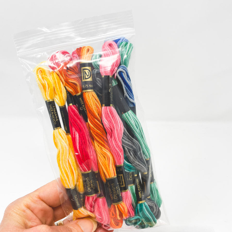 Embroidery Floss Variegated Bundle