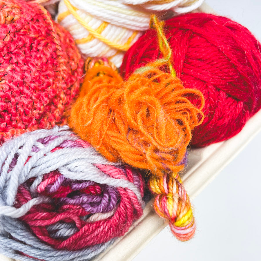 Pumpkin Patch Yarn Sushi Weaving Kit