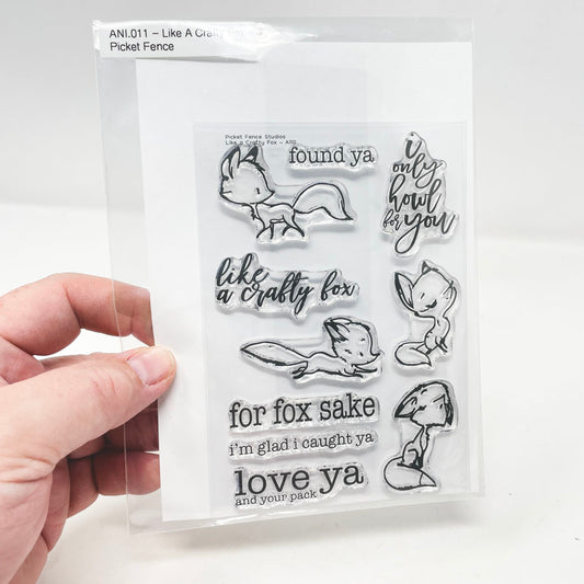 Like A Crafty Fox – Picket Fence Stamp and Die Set