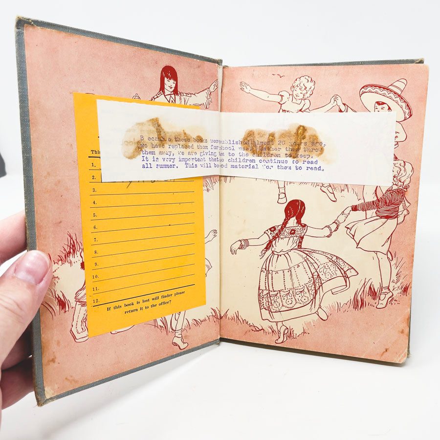 Vintage Guidance in Reading Book - Friends About Us