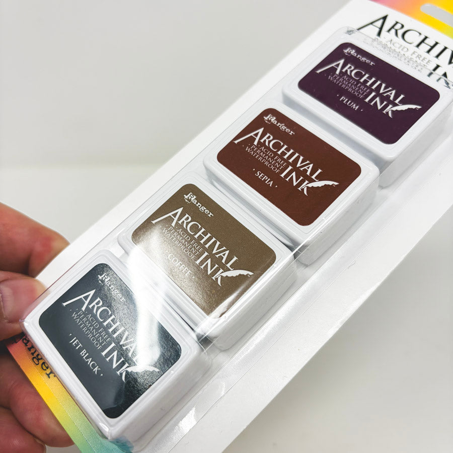 Ranger Archival Ink Set of 4 - Unopened