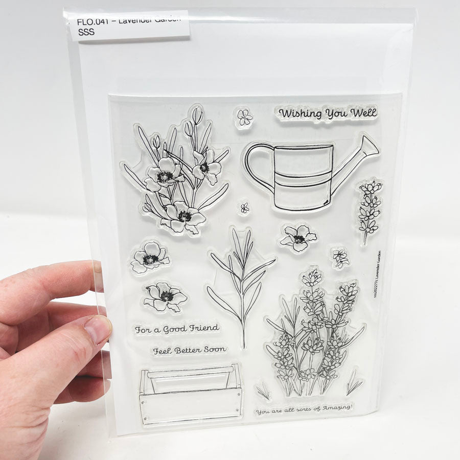 Lavender Garden – Simon Says Stamp - Stamp and Die Set