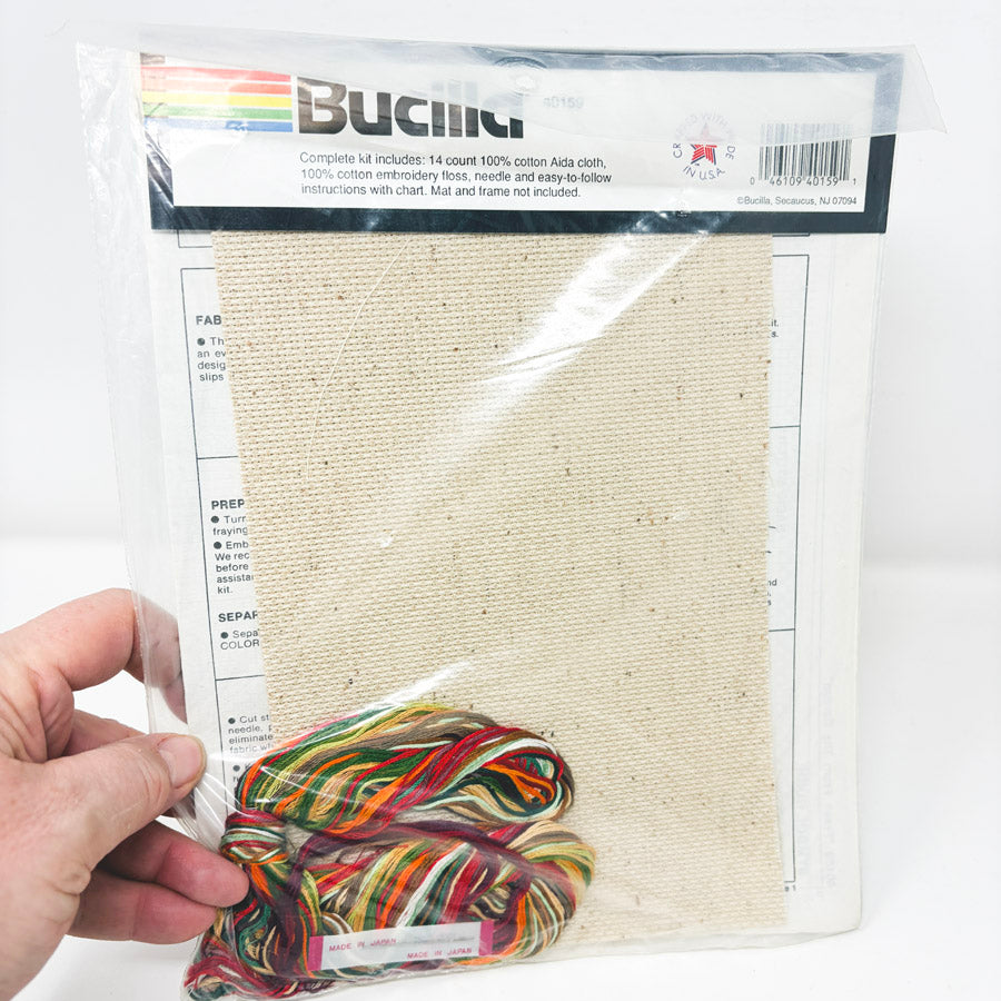 "Fresh From the Garden" Cross Stitch Kit by Bucilla
