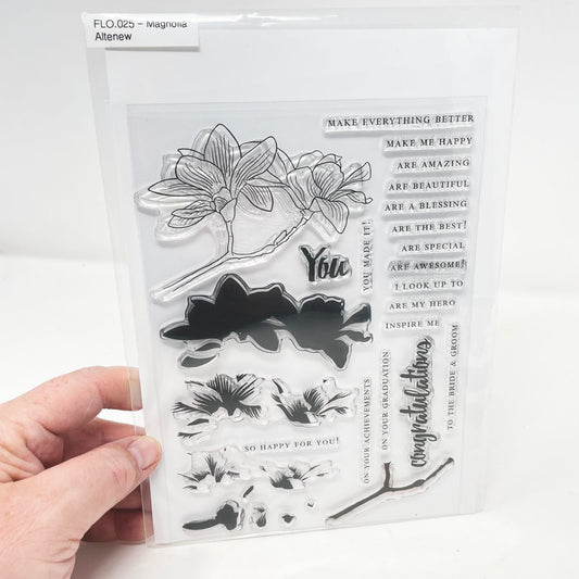 Magnolia - Altenew Stamp and Die Set