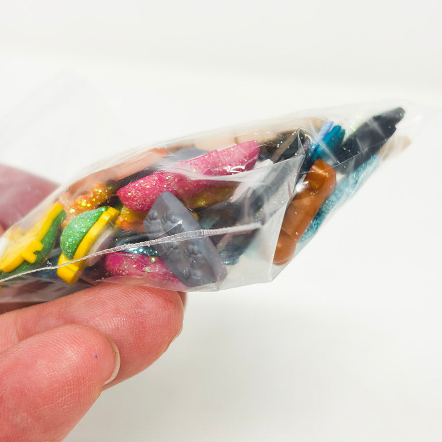 Assorted 3D Plastic Animal Stickers