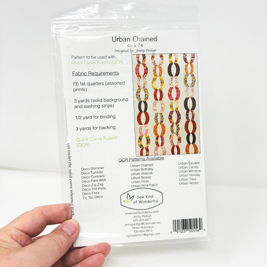 Sew Kind of Wonderful Urban Chained Quilt Pattern