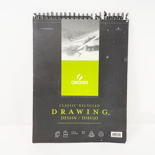 11" x 14" Canson Classic Recycled Drawing Pad
