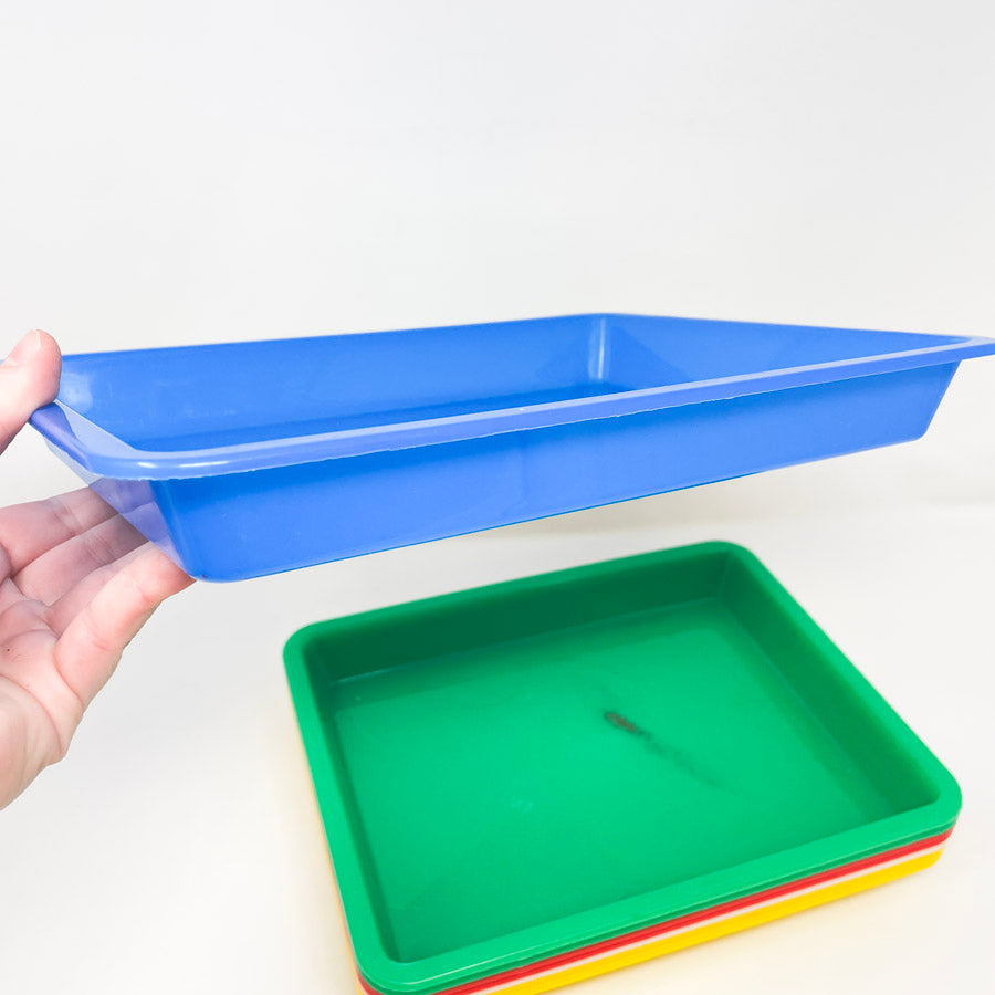 Plastic Trays - Set of 9