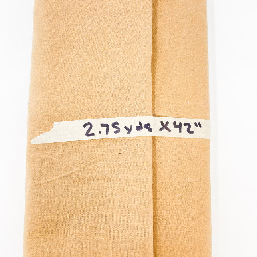 42" x 2.75 Yds Camel Cotton Fabric