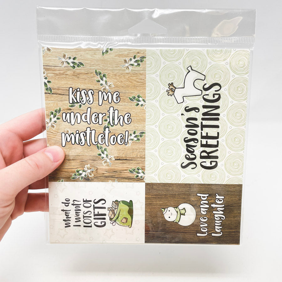 Moda Scrap 6"x6" Forever Green Paper Pack