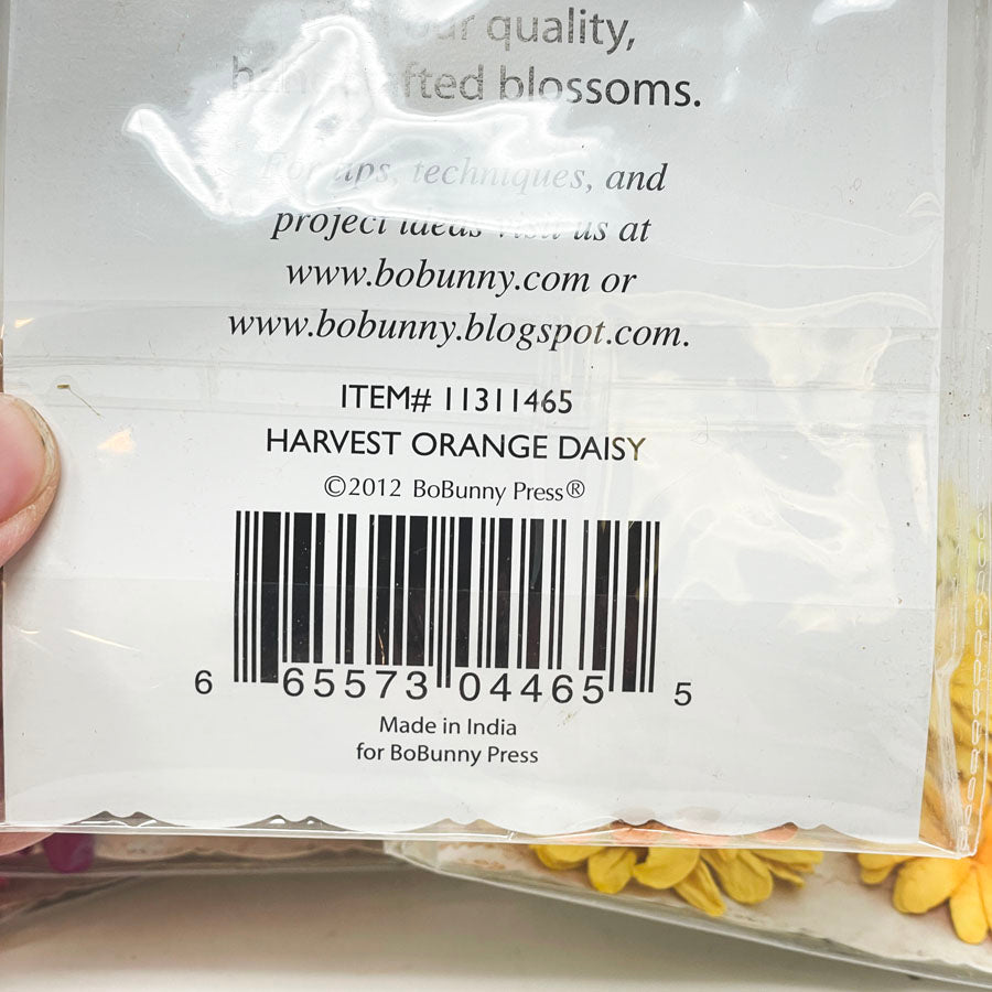 Bo Bunny Blossoms- Daisy - Pick a Color