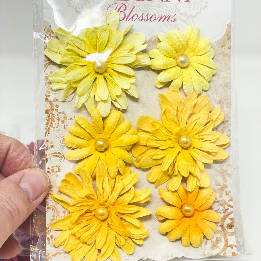 Bo Bunny Blossoms- Daisy - Pick a Color