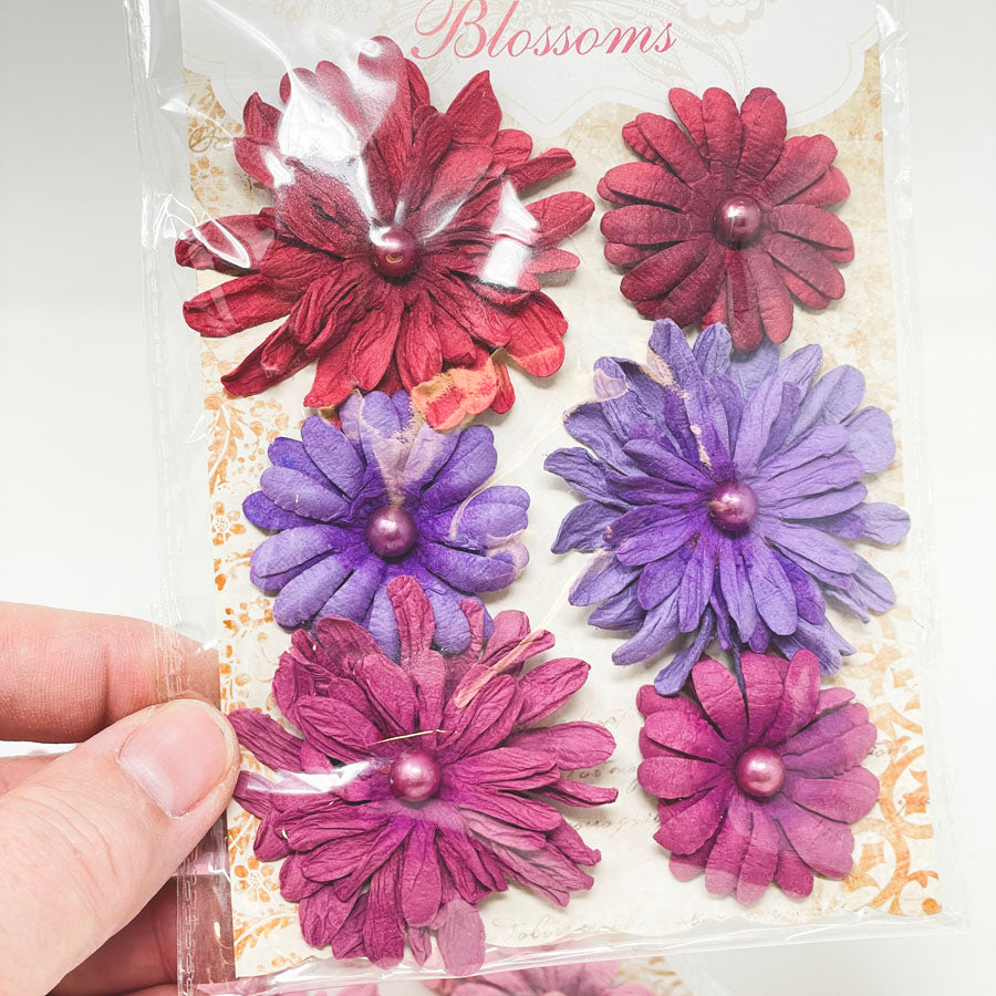 Bo Bunny Blossoms- Daisy - Pick a Color