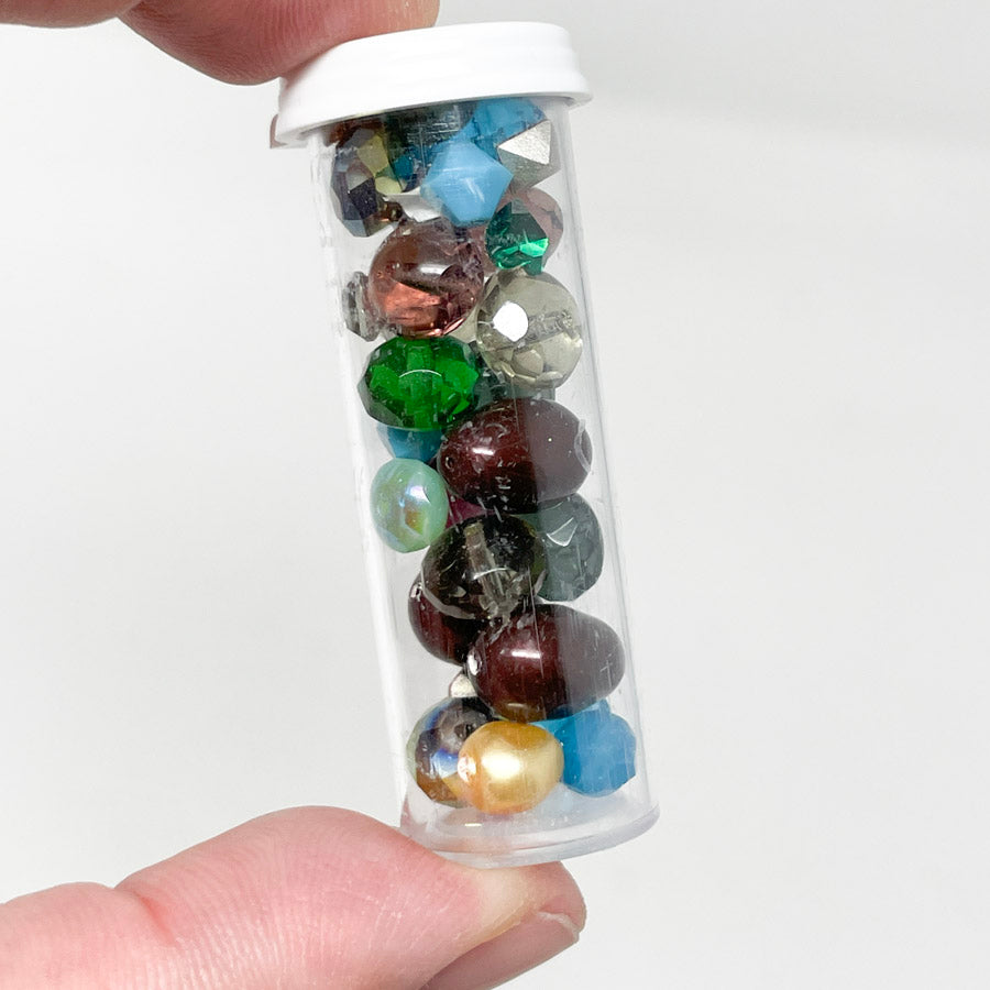 Mixed Color Plastic Assorted Beads
